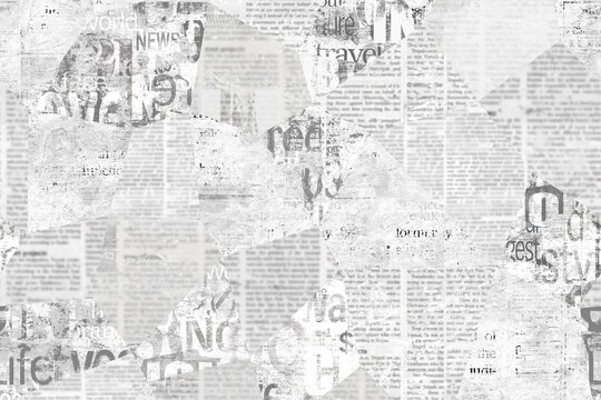 Newspaper paper grunge vintage old aged texture background