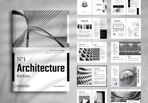 Architecture Portfolio Layout