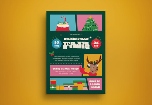 Christmas Fair Flyer Layout