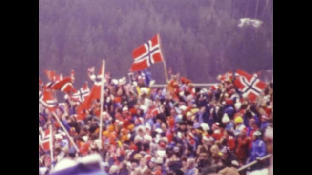 Austria 1976, Norwegian flag tribune Olympic sports