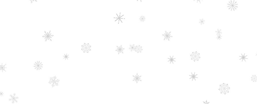 The winter background, falling snowflakes