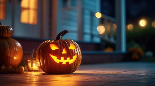 halloween pumpkin lantern