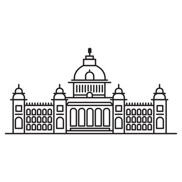 banglore city icon. vector outline