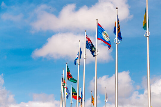 flags of the caribbean