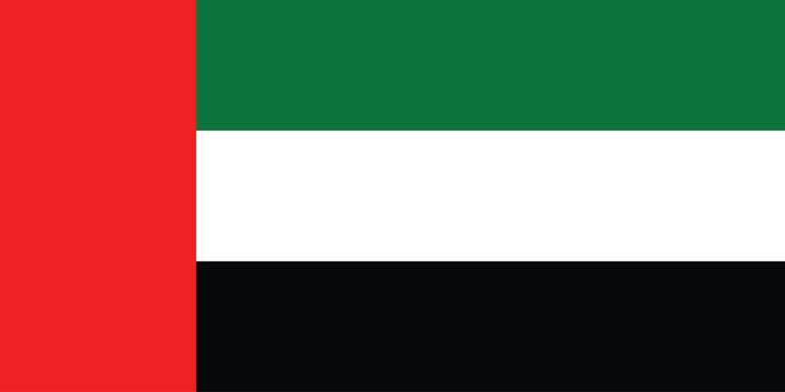 National Flag of United Arab Emirates, United Arab Emirates sign, United Arab Emirates Flag, UAE