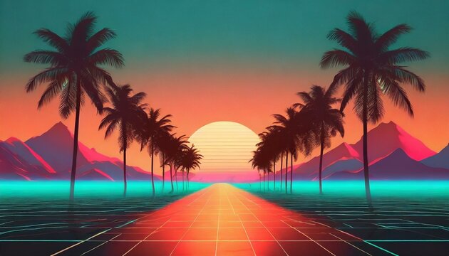  retro 80s wallpaper