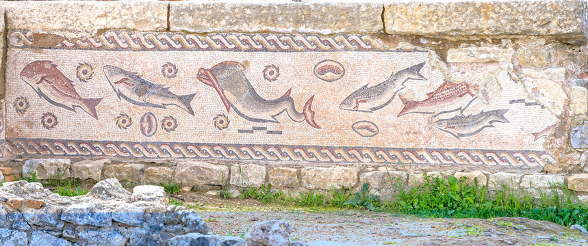 Roman ruins of Milreu, Algarve, Portugal, February 2024