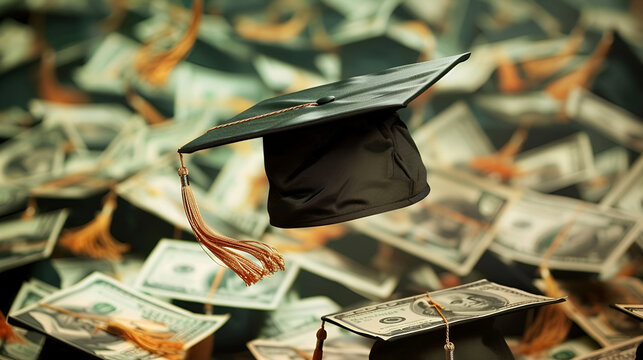 congratulations graduates on top of the money