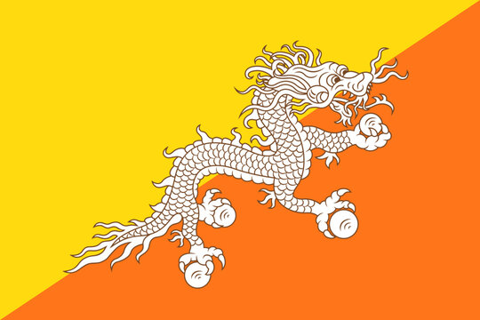 Flag of Bhutan