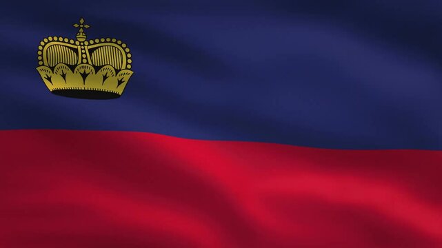 flag of the country Liechtenstein