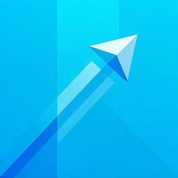 blue arrow background