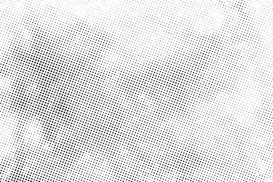 aged newspaper halftone abstract dotted background and texture