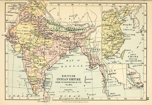 Old map. Engraving image