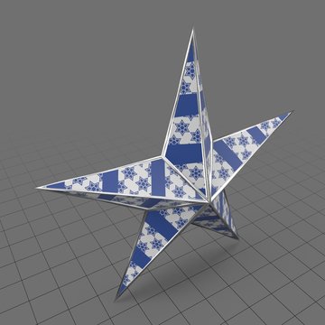 Christmas star ornament 3