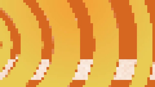 Retro 8-Bit Video Game background. Seamless looped