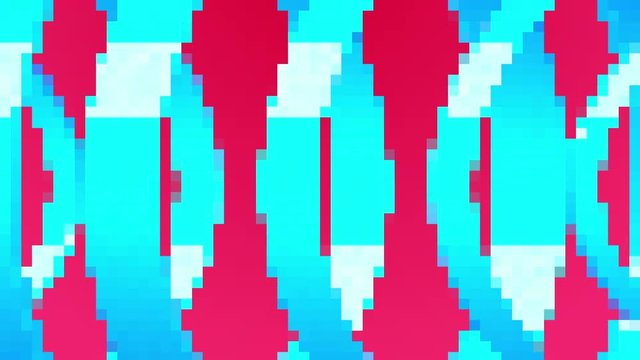 Retro 8-Bit Video Game background. Seamless looped