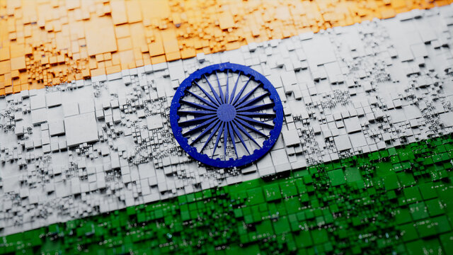 Indian Colors Tech Wallpaper