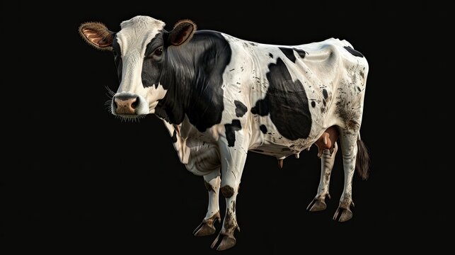 This photo shows a half-blood dairy cow known as a Girolando.