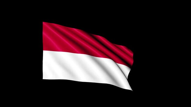 Indonesia Flag Loop