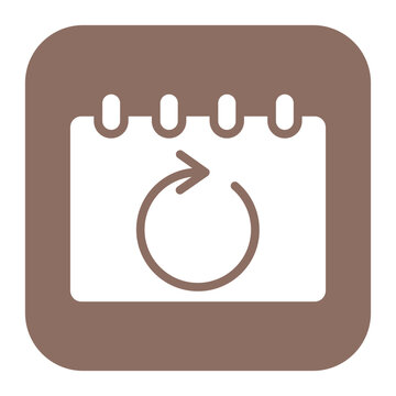 Calendar Sync icon vector image. Can be used for Remote Working.