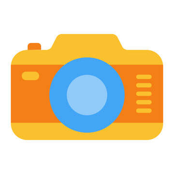 Camera flat icon