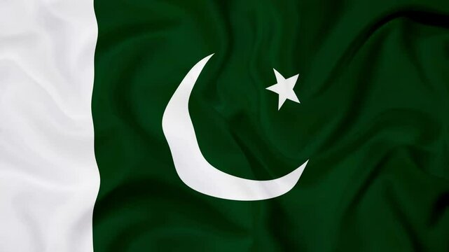 Pakistan Flag Background, Pakistan waving flag Texture background