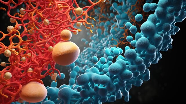 Depict a comparison between different types of protein structures, such as globular, fibrous, and membrane proteins.