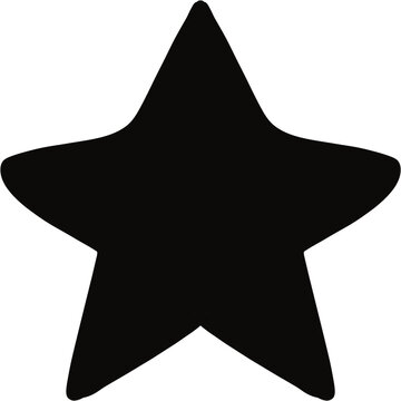 black star clipart