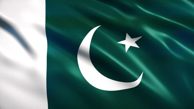 Pakistan Flag Background, Pakistan waving flag Texture background