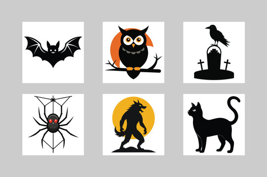 Halloween Animal Collection sets.