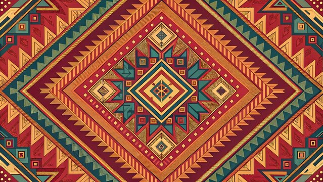 Turkish traditional kilim design