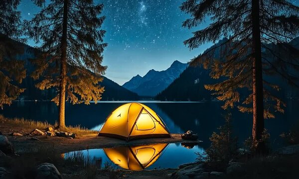 Camping Under the Stars