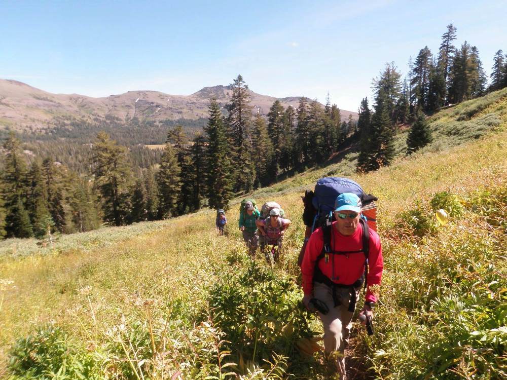 Train Train Train to hike the Tahoe Rim Trail