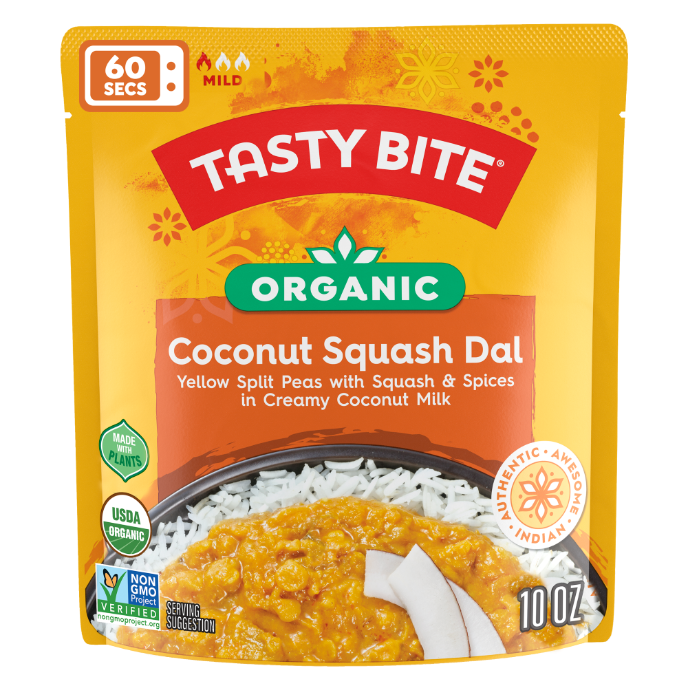 Tasty Bite Coconut Squash Dal Authentic Indian Meal