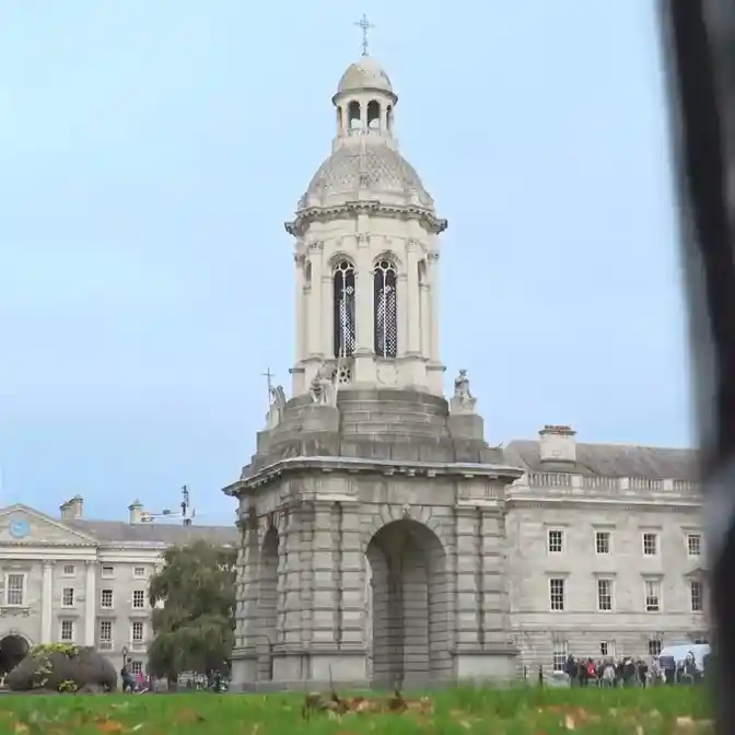 campanile in trinity college dublin