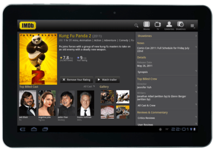 IMDb Brings 'Everywhere App' To Android Tablets; Crosses 21M Mobile App Installs