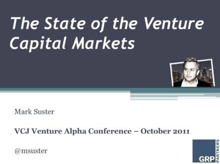 The State of Venture Capital and the Internet