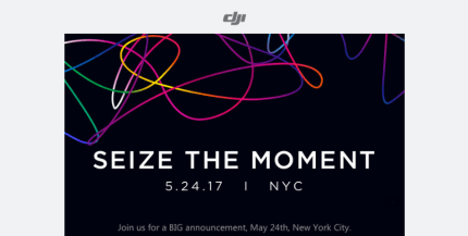 DJI could reveal a tiny drone at New York event in May