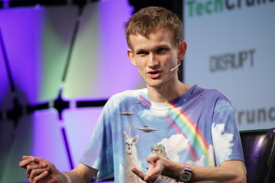 Vitalik Buterin at TechCrunch Disrupt