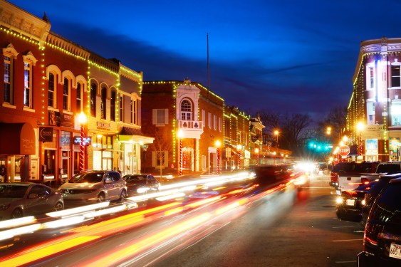 Main Street at night