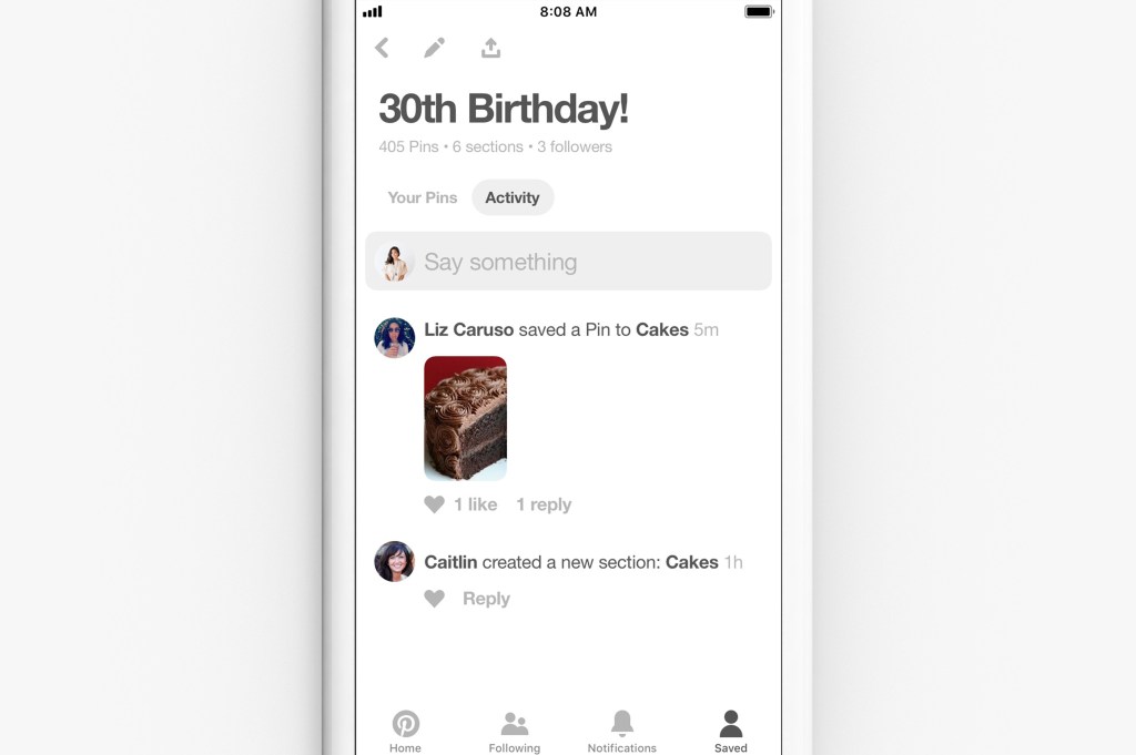 Pinterest is adding a way for users to collaborate on boards
