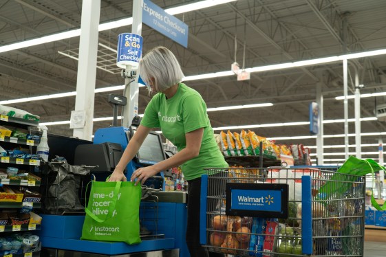 Instacart Walmart Canada Check out