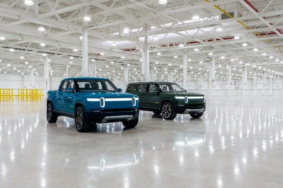 Rivian electric vehicles