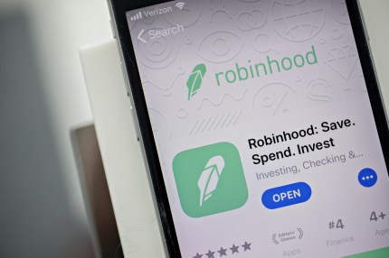 Users say Robinhood is down as stocks soar