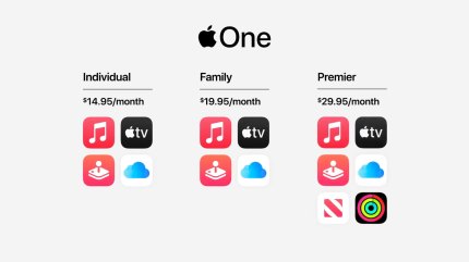 Apple One services subscription bundles start launching tomorrow