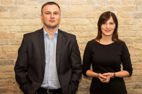 CGTrader founders Marius Kalytis and Dalia Lasaite