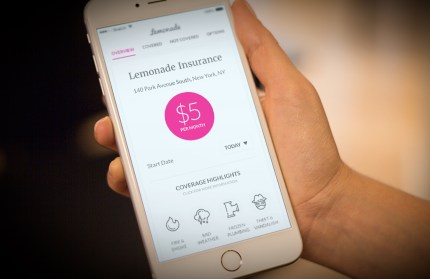 Daily Crunch: Lemonade says website security flaw that exposed customer data is ‘by design’