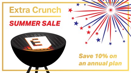 Summer Sale: Save 10% on Extra Crunch membership