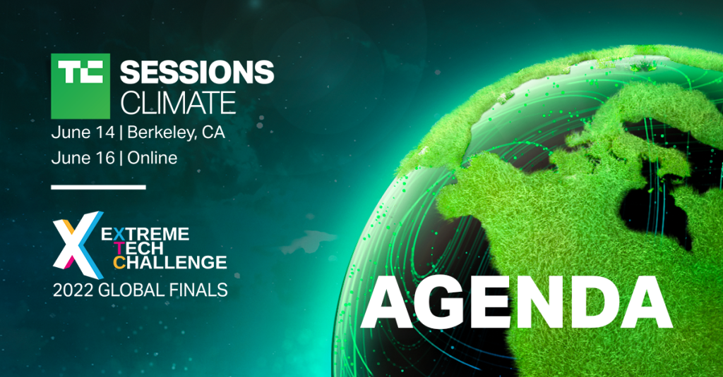 Announcing the agenda for TechCrunch Sessions: Climate