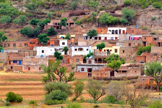 Villages in the surrounding of the Kalar Kahar, Punjab, Pakistan, used in a post about group-buying platform DealCart